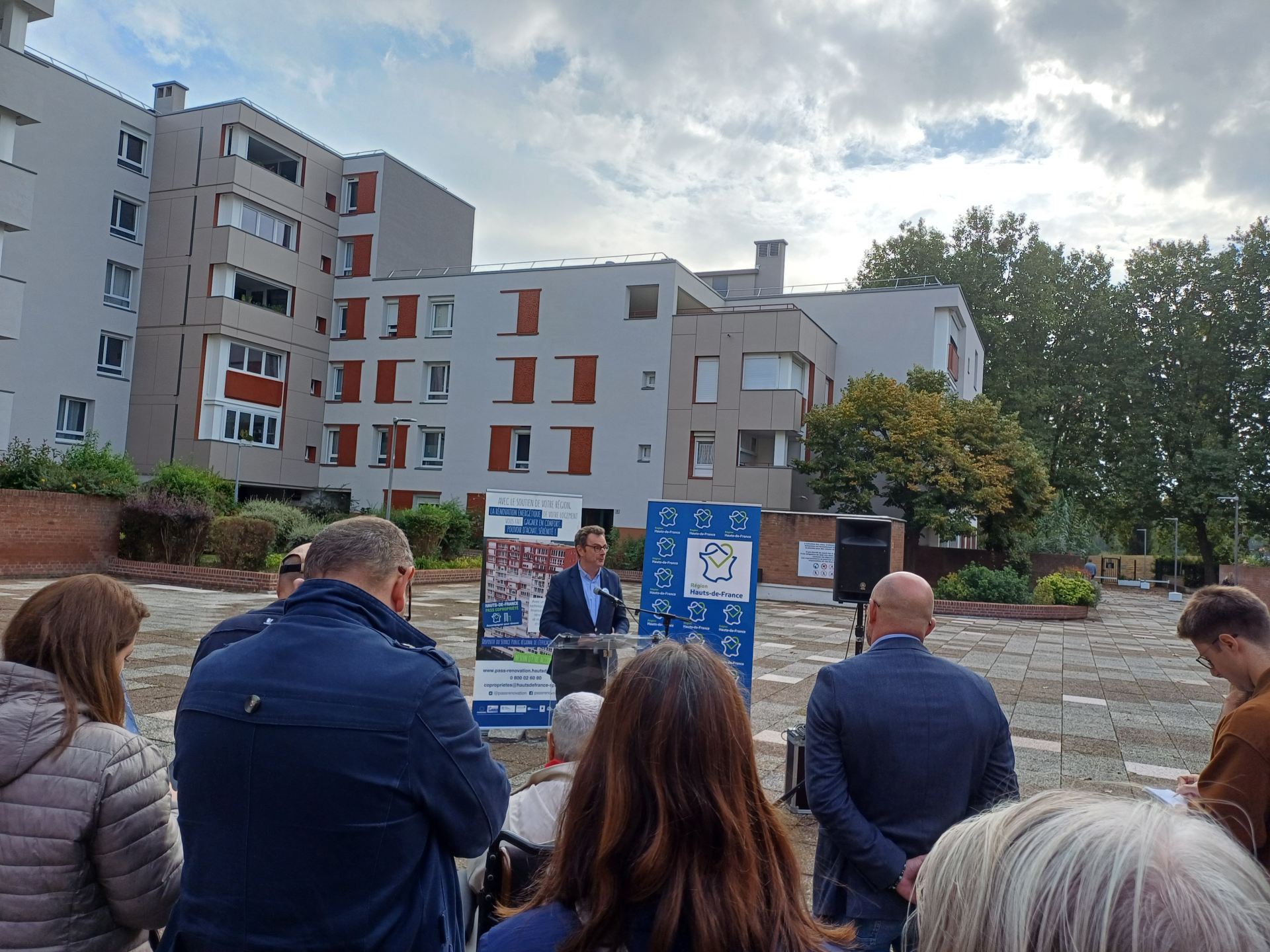 Chantier de 4 millions d’euros de rénovation énergétique pour la Résidence Les Facultés à Villeneuve d'Ascq - Hauts-de-France Pass Rénovation
